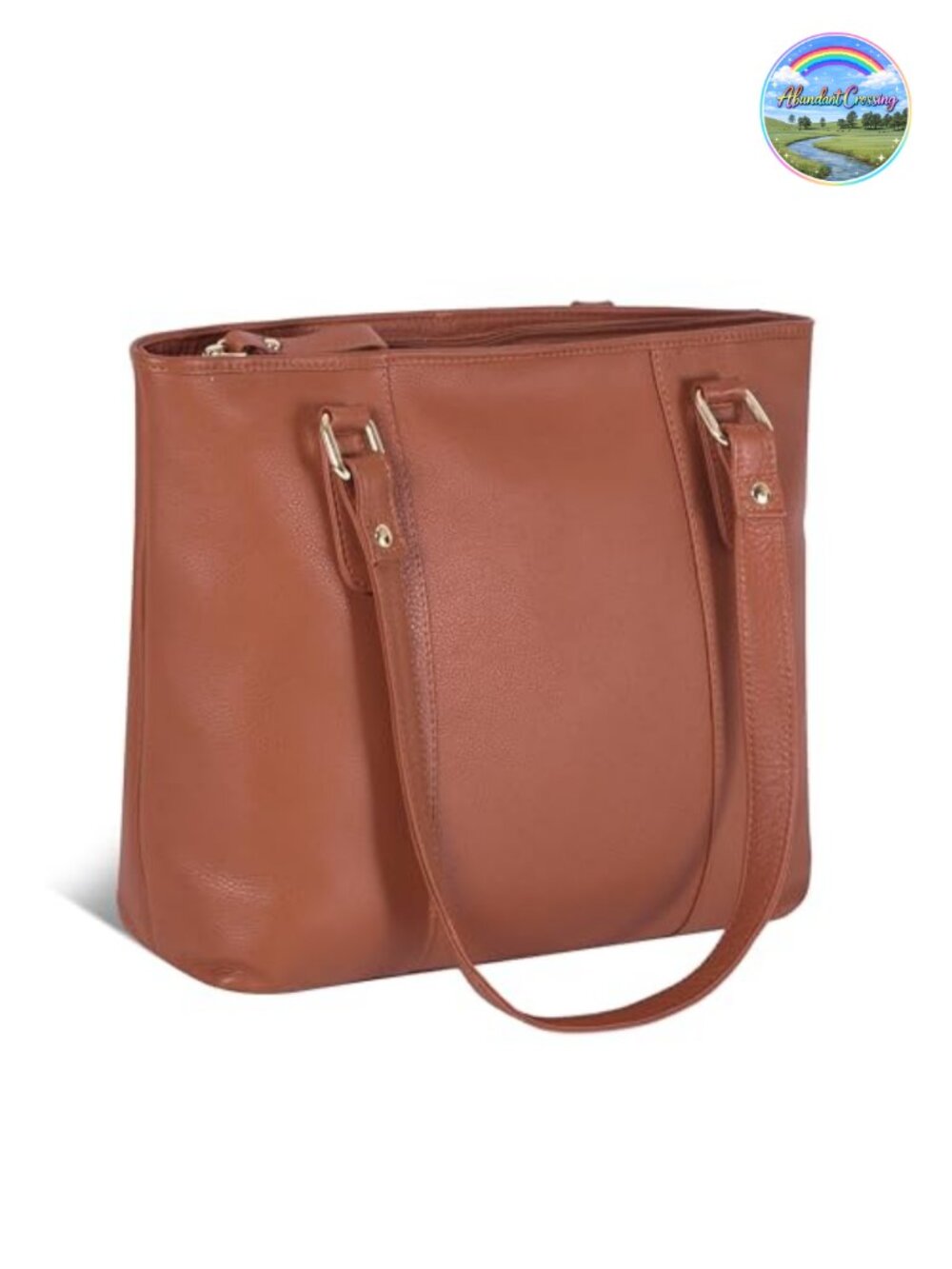 Genuine Leather Tote Shoulder Handbag Work Casual Purse Women